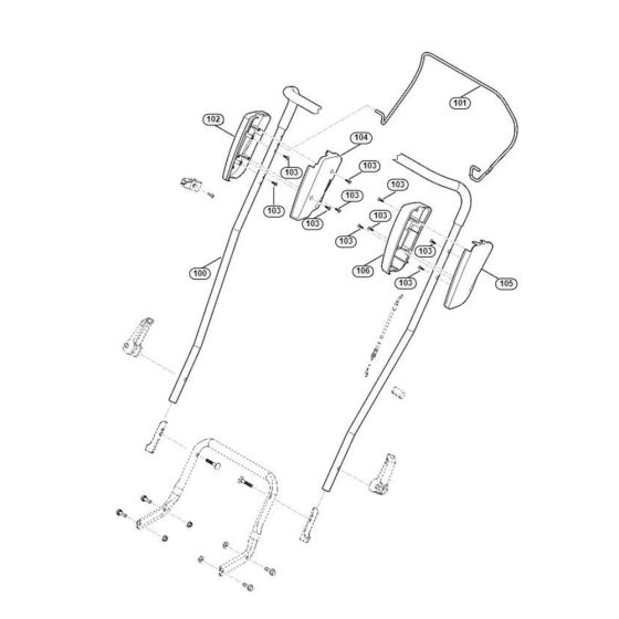 Handle-1 for Viking MB 4.0 R