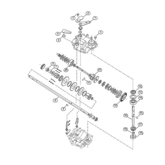 Gear Box for Viking MB 505 S
