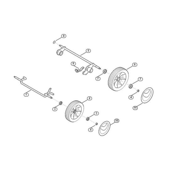 Chassis for Viking MB 545.1