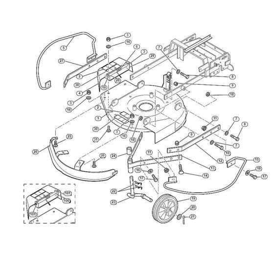 Front Wheel Housing for Viking