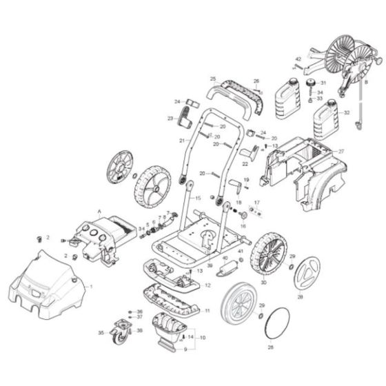 Nilfisk MC 5M-200/1000 XT Parts