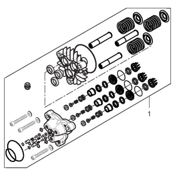 Pump Kit for Nilfisk MC 5M-220/1130