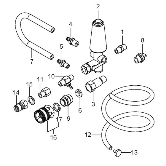 Unloader Assembly for Nilfisk