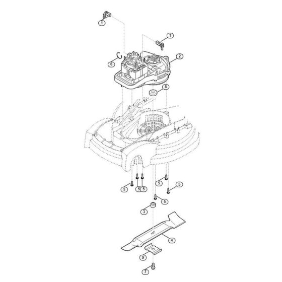 Engine & Blade Assembly