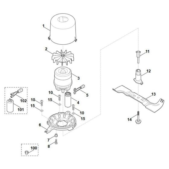 Engine Blade Assembly