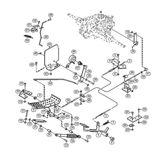 Brake and Clutch for Mowers