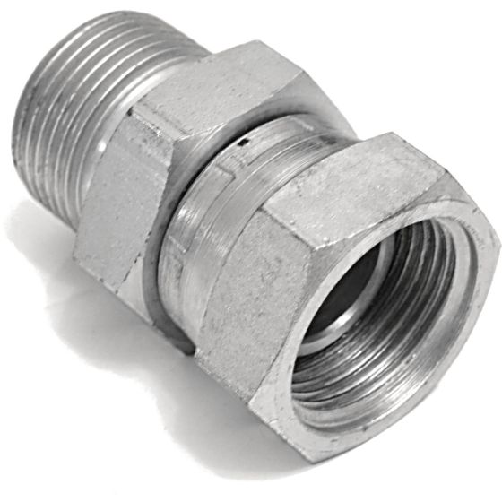 Pipe Adaptor Male 1/4" BSP x Female 1/4" BSP Threaded Connector
