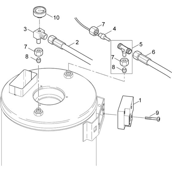 Distributor Assembly for Nilfisk