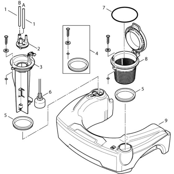 Fuel Tank Assembly for Nilfisk