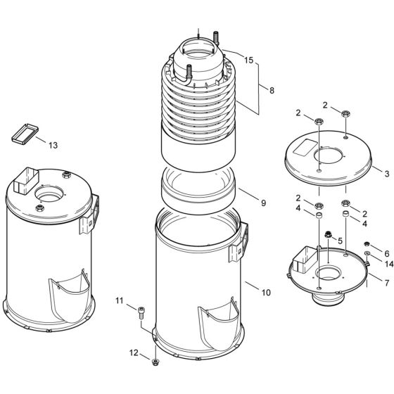 Boiler Assembly for Nilfisk