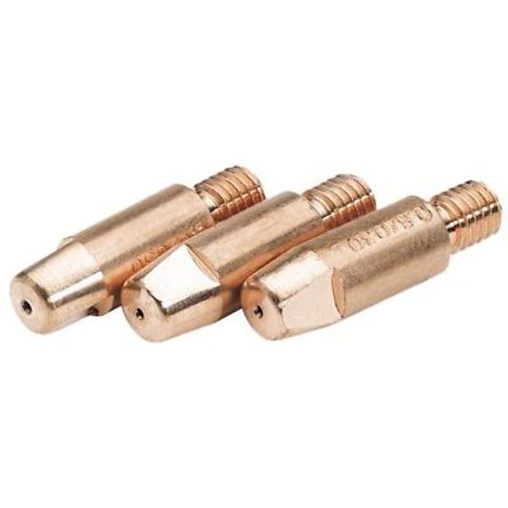 Mig Contact Tip - ECU M6 x 25mm - Wire Diameter: 1.0mm - Binzel Type 25