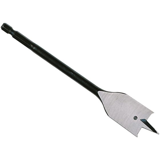Flat Wood Drill Bit 25mm x 160mm for Milwaukee Tools