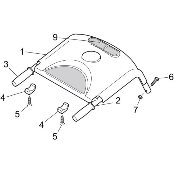 Belle Minimix Handle Assembly