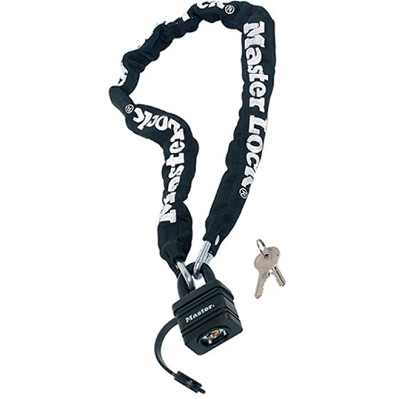 Weather Tough 40mm Padlock & Chain 90cm x 6mm by Master Lock - 8390EURDPRO