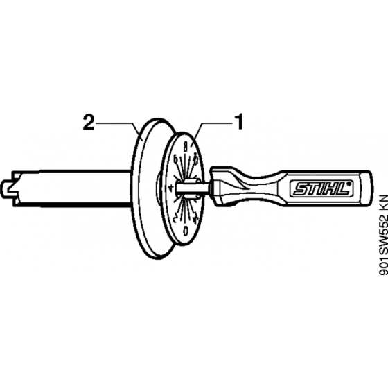 Screwdriver Assembly for Stihl MM56