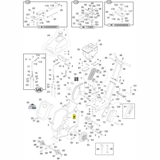 Main Assembly for AFS350
