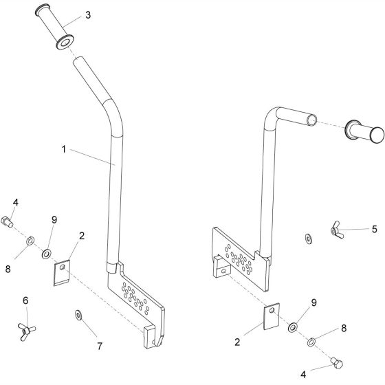 Altrad Belle Block Lifter Assembly