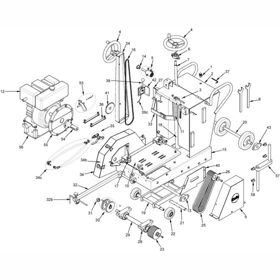 Main Assembly for CFS600