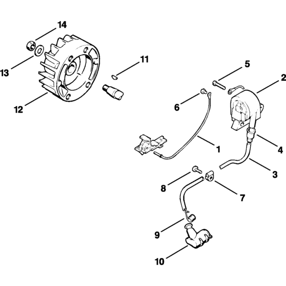 Ignition System for Stihl 009