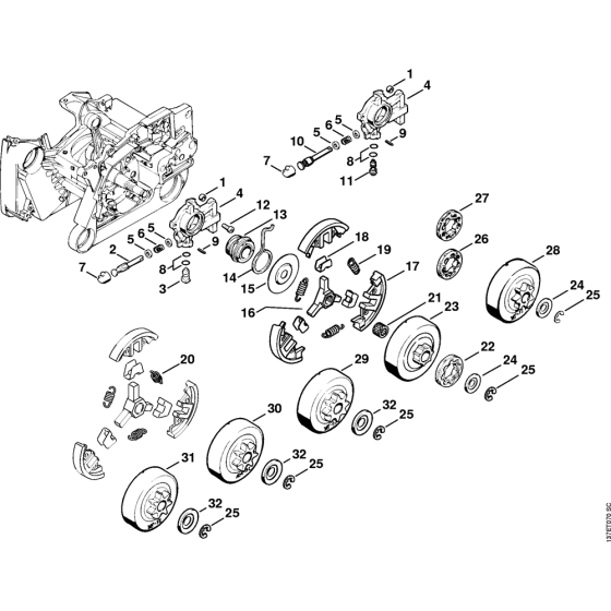 Oil Pump & Clutch Assembly
