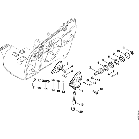 Oil Pump Assembly for Stihl 090