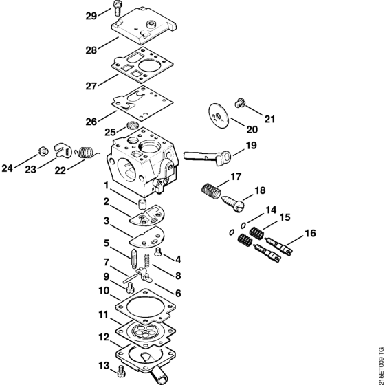 Carburetor Bing 48A125