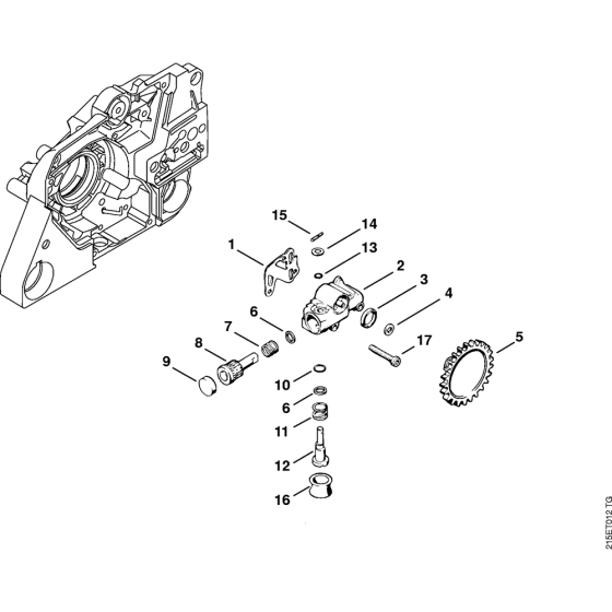 Oil Pump Assembly for Stihl MS380