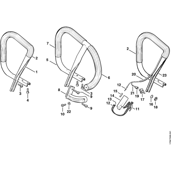 Handlebar & Heating Element