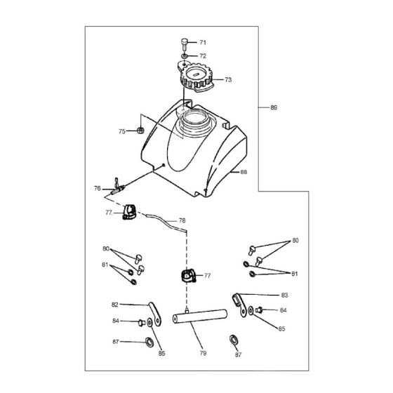 Water Tank Assembly for MS60