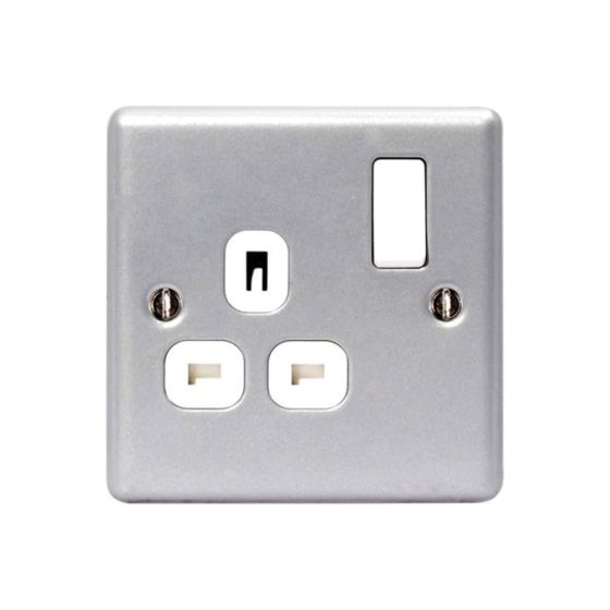Metal Clad Switched Socket