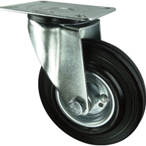 Cushion Rubber Tyre Castor