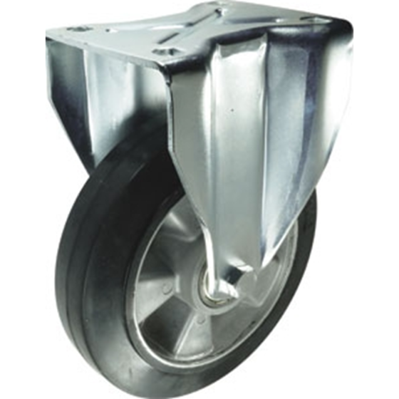 Rubber Tyre Fixed Castor