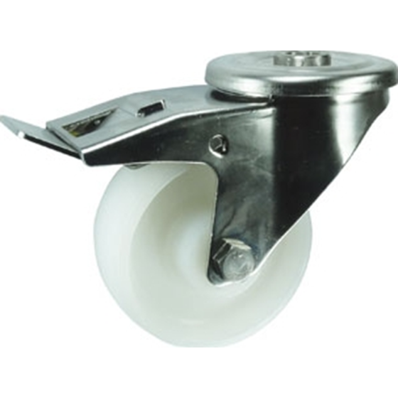 Nylon Wheel Braked Castor