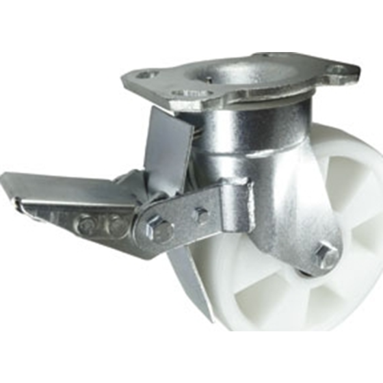 Nylon Wheel Braked Castor