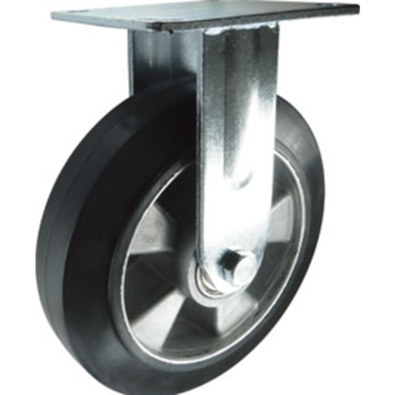 Rubber Tyre Fixed Castor