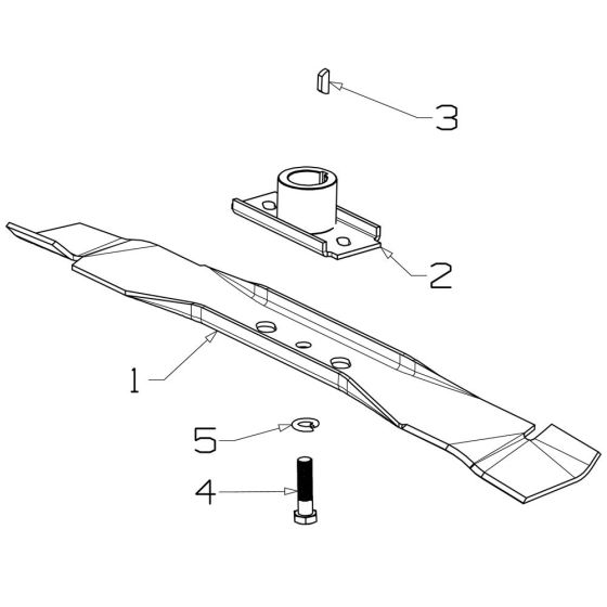 Blade Assembly for Morrison Mower