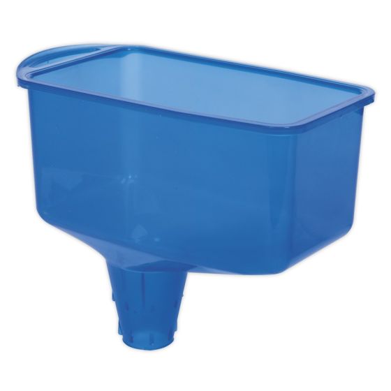 Oil Funnel Square Design with Off-Set Spout - Sealey OIL1F