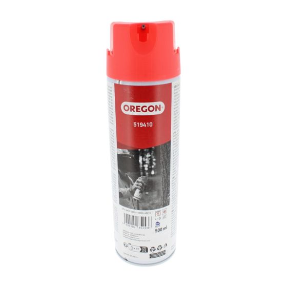 Oregon Red Fluorescent Forestry Marking Spray (500ml) - OEM No. 519410