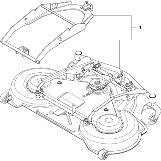 48" Cutting Deck for Husqvarna P524