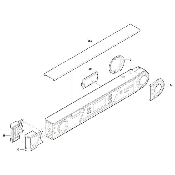Protractor Assembly for Bosch