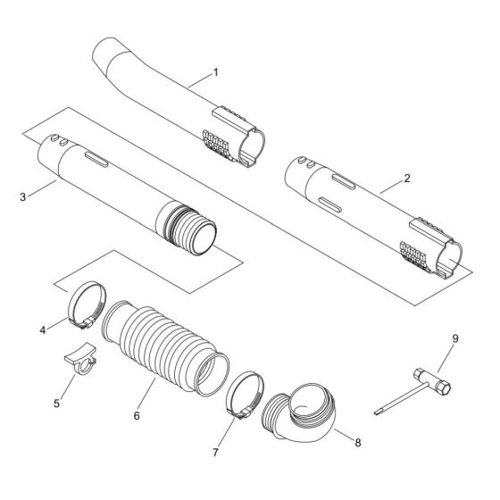 Pipe, Tool for ECHO PB-755