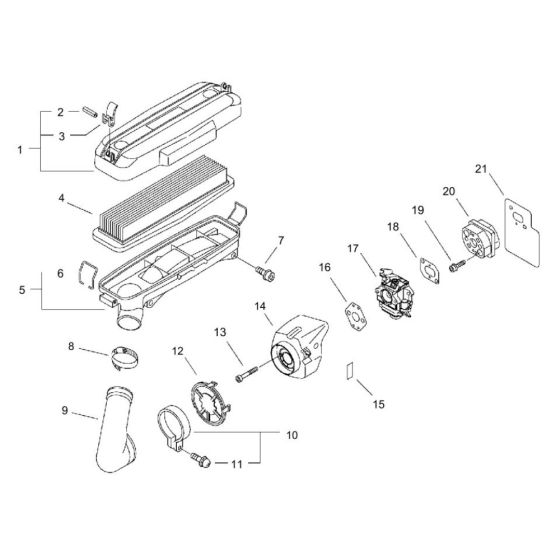 Air Cleaner for ECHO PB-755