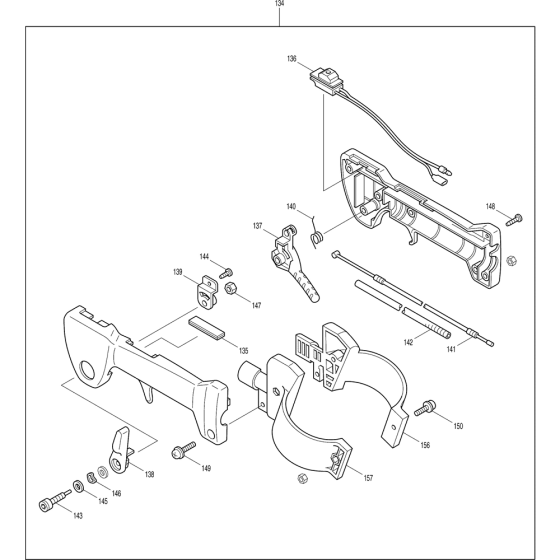 Throttle Assembly for PB500R