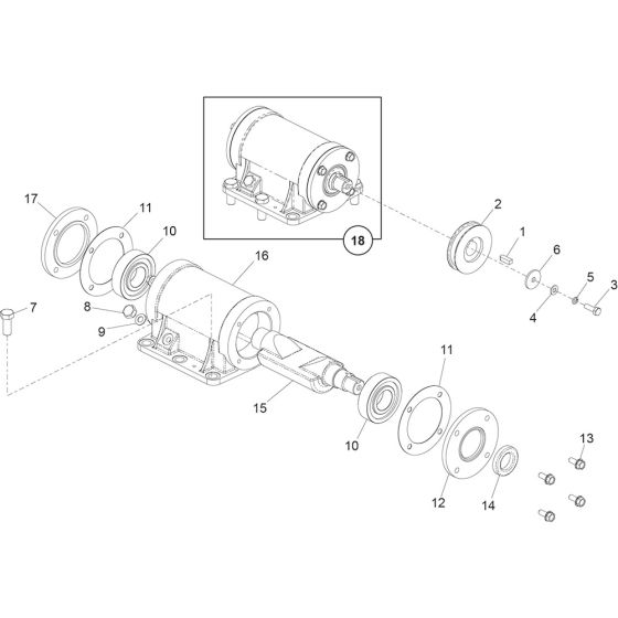 Vibrator Assembly for Belle PCLX
