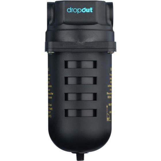 PCL Dropout Water Separator Compact, 300 L/Min Auto-Drain, 1/2" Ports - PDO300PA