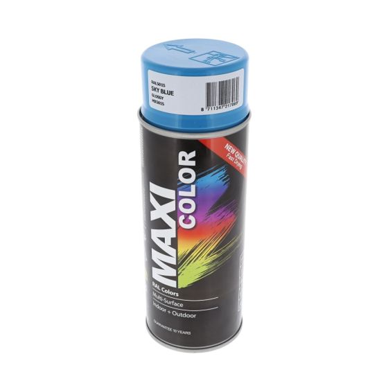 Deco Spray Paint High Gloss RAL 5015 Sky Blue 400ml
