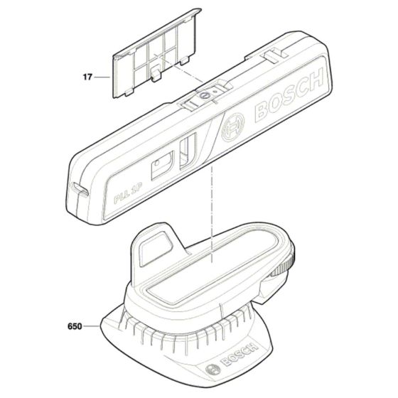 Laser Cross Level Assembly