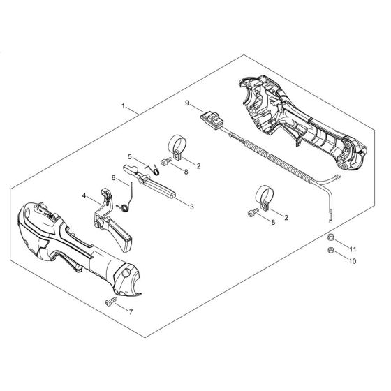 Throttle for ECHO PPF-236ES