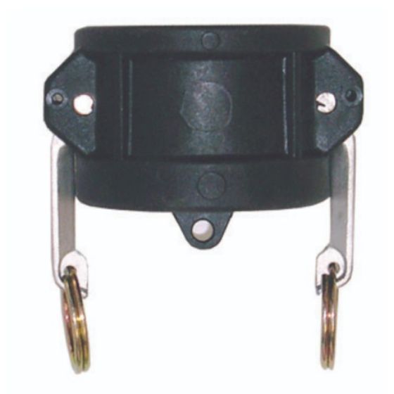 1" Type DC Camlock Cap Polyprop
