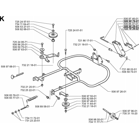 Frame Assembly for PR14 Riders